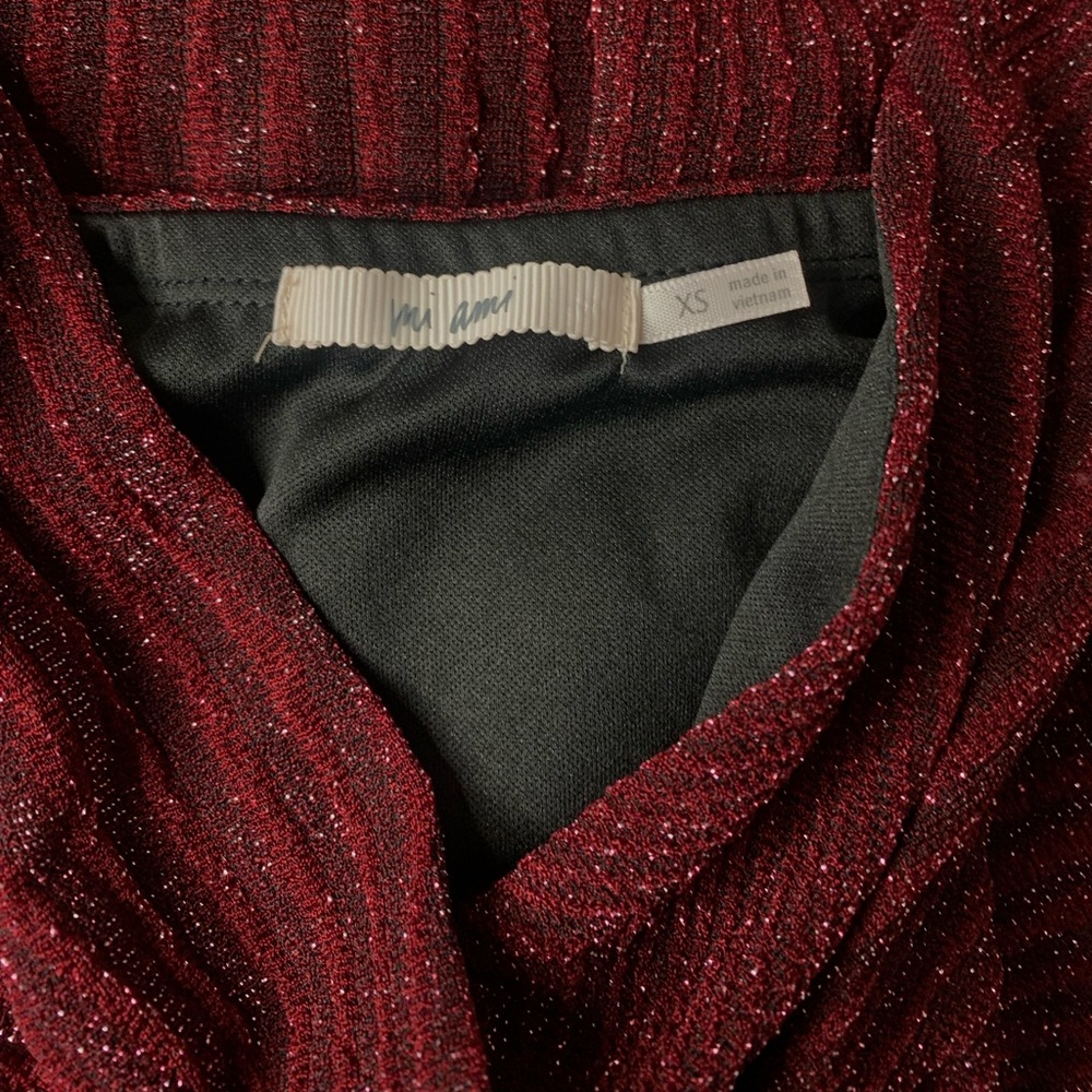 Red glitter jumpsuit 🥀